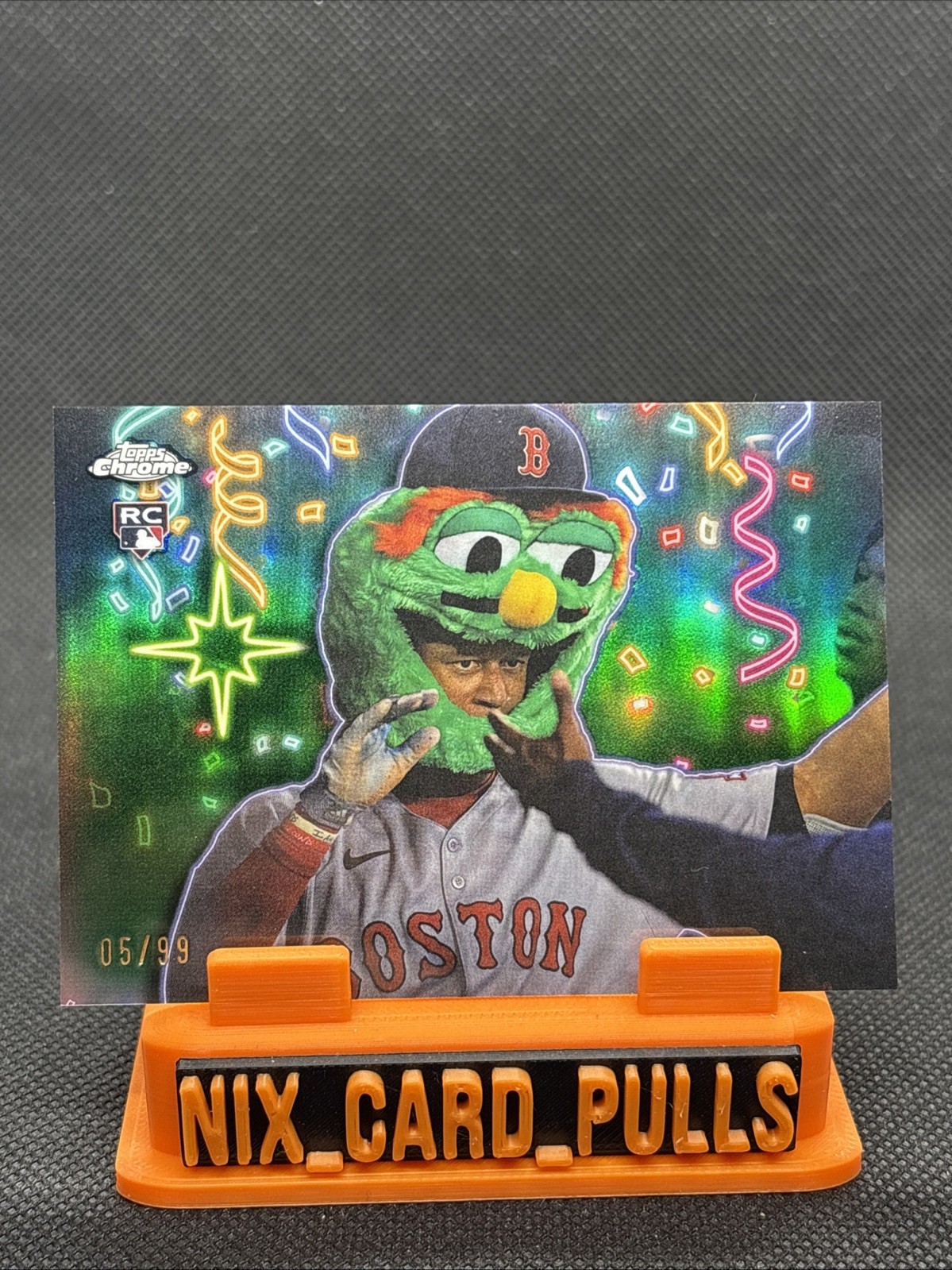 2025 Topps Chrome Update Kristian Campbell RC Celebracion /99 Green CT-19 Boston