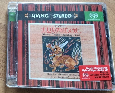 SACD DSD-Giacomo Puccini-Turandot-2CDs-Remastered-Rome Orchesrtra-Neu 