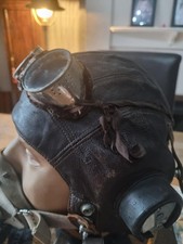 WW1 R.F.C. R.N.A.S British Pattern Flying Goggles RAF RFC not Flying Helmet
