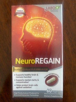 LABO Nutrition NeuroREGAIN - Scallop-derived PLASMALOGEN for Brain Deteriorat...