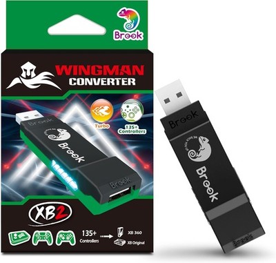 Brook Wingman XB2 Wireless Controller Adapter for Xbox 360, Xbox and PC