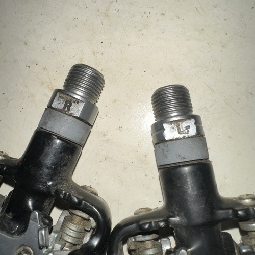 Dual Sided SPD Clipless Mountain Bike Pedals Cyclocross Gravel 2 Bolt 9/16"black - Picture 6 of 7