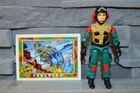 1985 Gijoe Tomahawk Helicopter Pilot ( Lift Ticket ) W/ ActionCard & NrMt~Mint !