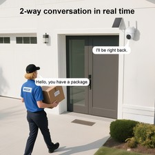 ARCCTV Wifi Wireless Solar Security Camera Outdoor Battery Powered Pan Tilt Home 7