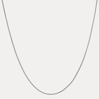 1.5mm Snake Chain Necklace - Real Solid 925 Sterling Silver Or 14k Gold Vermeil