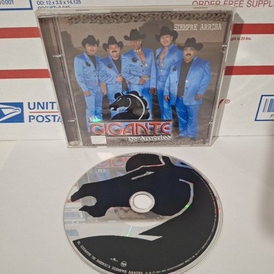 El Gigante de America Siempre Arriba CD 2003 Norteno Cumbia Tejano Bronco