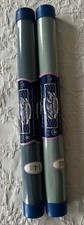 2 Charles Craft Needlepoint 14 Ct Canvases. One Blue, One Green NEW Cotton
