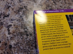 Demon Sword (NES, 1990) w/ Box & Manual