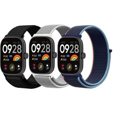 SUGARJAR Nylon Bands Compatible with 8.5 inches, Black Shell Dark Navy