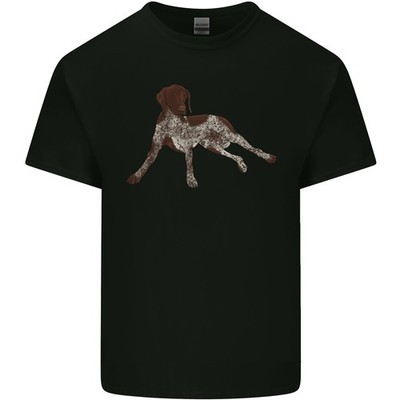 Deutsche Shorthaired Pointer Hund Herren Leichte Baumwolle T-Shirt