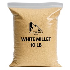 White Proso Millet Seed, All-Natural Non-GMO Premium Wild Bird Food for Finch...