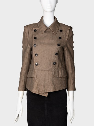 Ann Demeulemeester, vintage Ann Demeulemeester double breast wool jacket - women's size 40