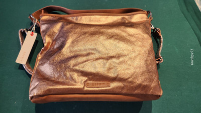 Esprit Sling/Shoulder Bag Metallic Bronze