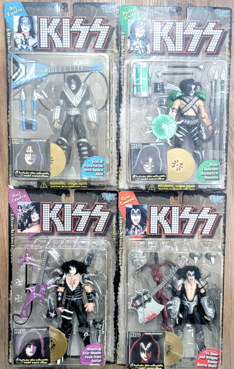 Twizzle Town Circus フィギュアコンプリート6点セット 1997 McFarlane KISS Ultra Action Figures Full Set of 4 w/ Gold