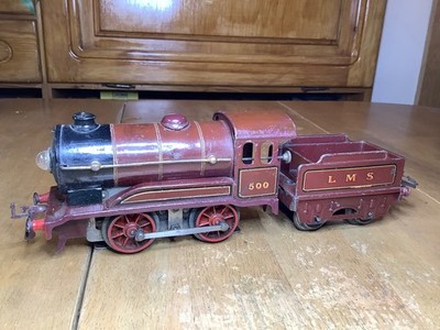 Hornby Spur O E0/20 20 Volt 3 Schienen AC LMS 0-4-0 Tenderlok 500