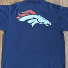 Vintage XL Denver Broncos faded blue pro player long sleeve football nfl — photo 4