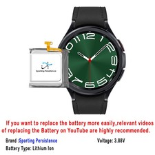 Working 530mAh EB-BR965ABY Battery fits Samsung Galaxy Watch 6 Classic 47mm R960