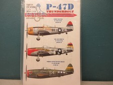 EAGLECALS 1/48 P-47D THUNDERBOLTS EC 104