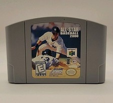 All-Star Baseball 2000 N64 Loose Tested FREE LETTERMAIL SHIPPING WITHIN CANADA