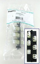 Panduit FAP6WEIDLCZ Opticom OM1 6-Port LC Duplex Fiber Adapter Panel STSI