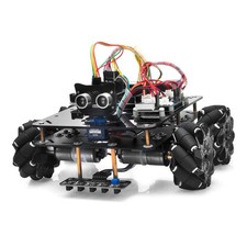 Omni-directinal Mecanum Wheels Robotic Car Kit for Arduino Mega2560 Metal Cha...