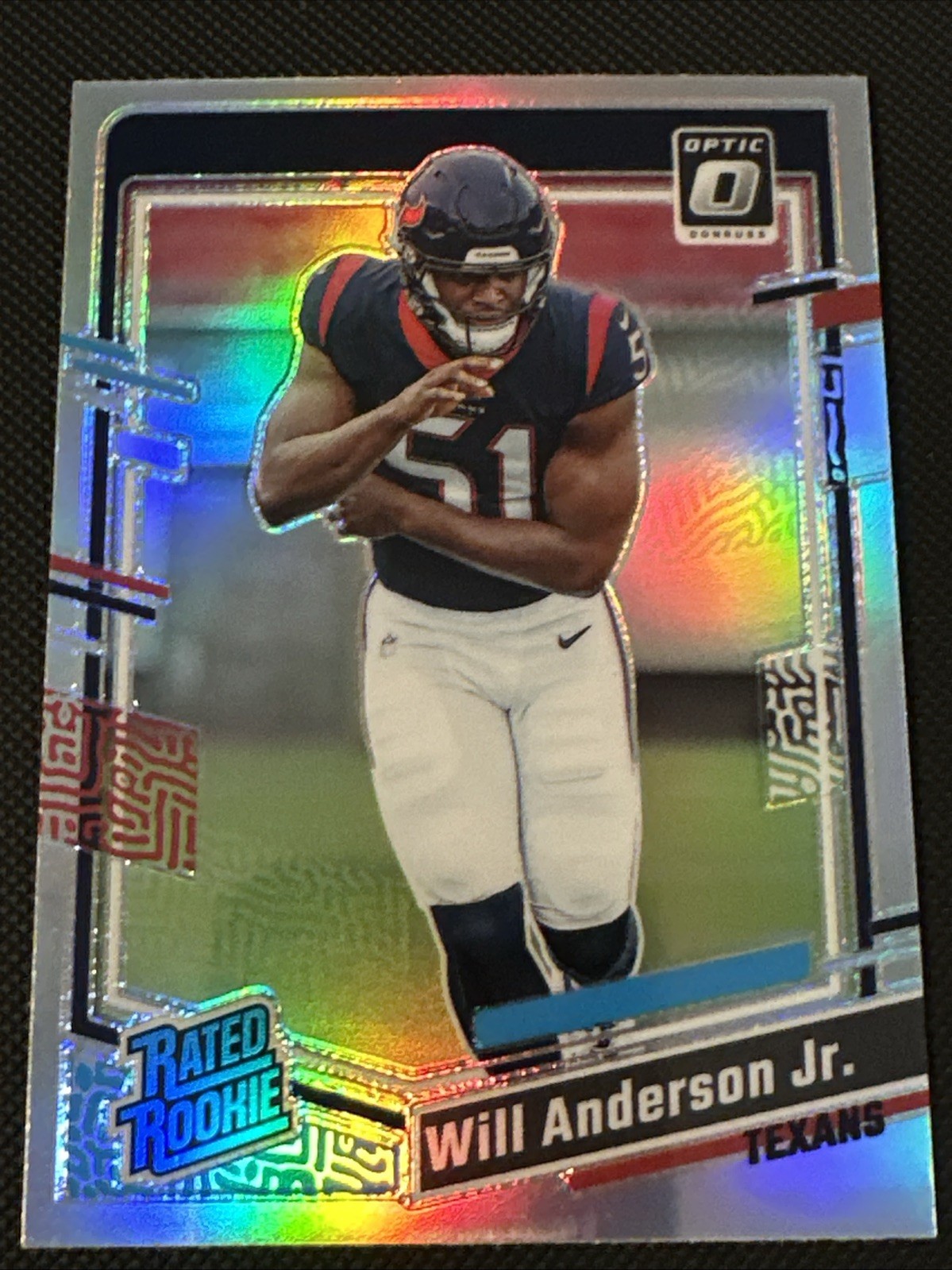 2023 Panini Donruss Optic - Rated Rookie Will Anderson #246 Holo Prizm (RC)