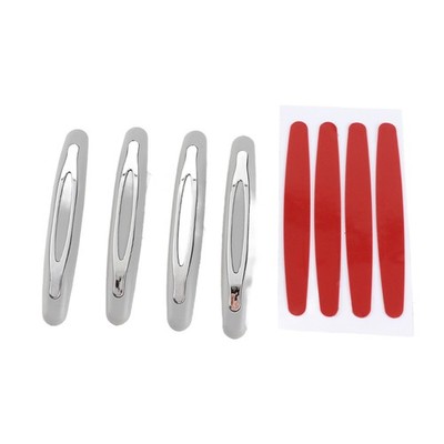 HOT 4pcs Gray Car Door Edge Guards Trim Cover Strip Corner Bumper Anti Collision