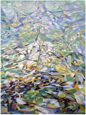 Mural de azulejos Spring by J. Stella acento cocina baño salpicadero mármol cerámica