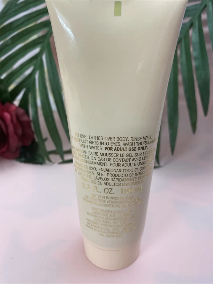 Gel de hombro blanco para mujer 1,7 OZ perfumado para baño y ducha Foto 3 de 4