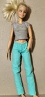 2015  Made to Move Barbie Doll Blonde Missing hand C291