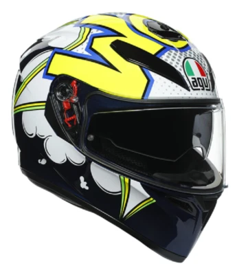 Casco integrale Agv K3 sv pinlock Bubble helmet casque