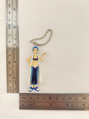 BIBIBI様 Nefertari Bibi Vivi One Piece Mini Figure Keychain Bandai Namco