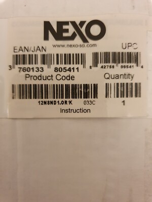 Nexo 12N8ND 1.0R/K Recone Kit