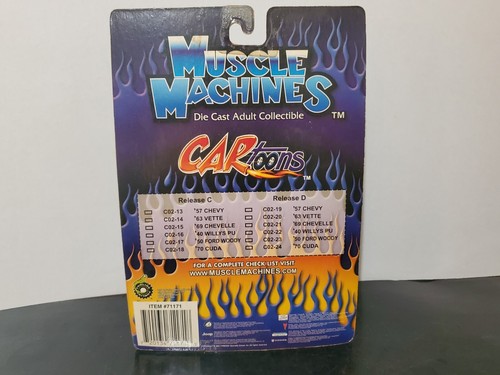 Muscle Machines '69 Chevy Chevelle SS Car-Toons 1:64 Diecast 6pc Car Lot - Picture 5 of 23