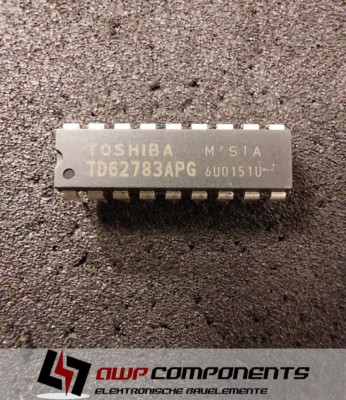 (5 Stk.) TD62783APG - IC 8 Ch. High-Voltage Source Driver THT 18-PDIP - Toshiba