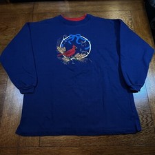 VTG Red Cardinal Bird Lovers Birdwatching Birding Sweatshirt Size Large USA Made