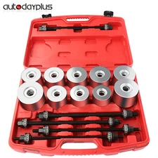 27pc Universal Press and Pull Sleeve Kit Bush Bearing Removal Insertion Tool Kit