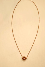 Ernstes Design Halskette Spiegelankerkette roségold, Länge 40 cm, AK44.40