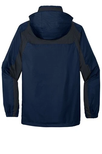 NWOT LARGE PORT AUTHORITY J310 WATERPROOF RANGER 3-IN-1 JACKET BLUE AND NAVY LG - Image 2 of 4