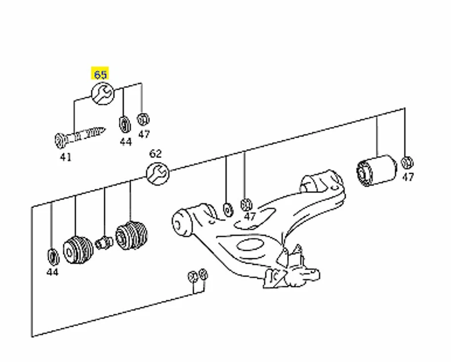 Kit excéntrico alineación inclinación delantera PARA MERCEDES W170 W202 W208 JUEGO DE X4 FEBI Foto 3 de 3