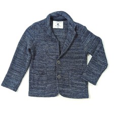Zara Boys Knit Textured Button up Blazer 6-7 Years