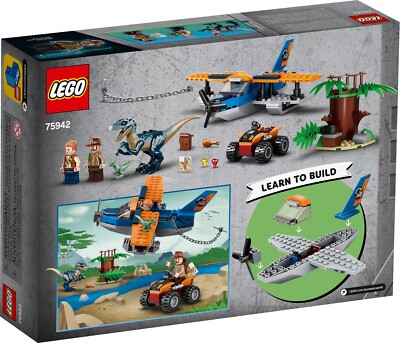 べーちゃん LEGO JURASSIC WORLD (75942) Velociraptor: Biplane Rescue Mission