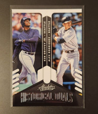 2022 PANINI ABSOLUTE HISTORICAL DUALS#HD-KA KEN GRIFFEY JR./ALEX RODRIGUEZ