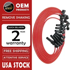 8 Spark Plug Wire Pack For 1996-1999 Ford Lincoln Mercury F-150 F250 V8 4.6L