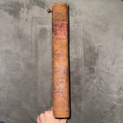 Large Antique Ledger/Scrapbook News clippings 1816 Entries Rev Muspratt Whipple