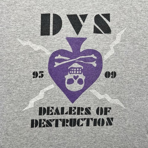 Vintage DVS T-Shirt L Jackass Johnny Knoxville Skateboarding Y2K Grunge Punk☠️ - Picture 2 of 8