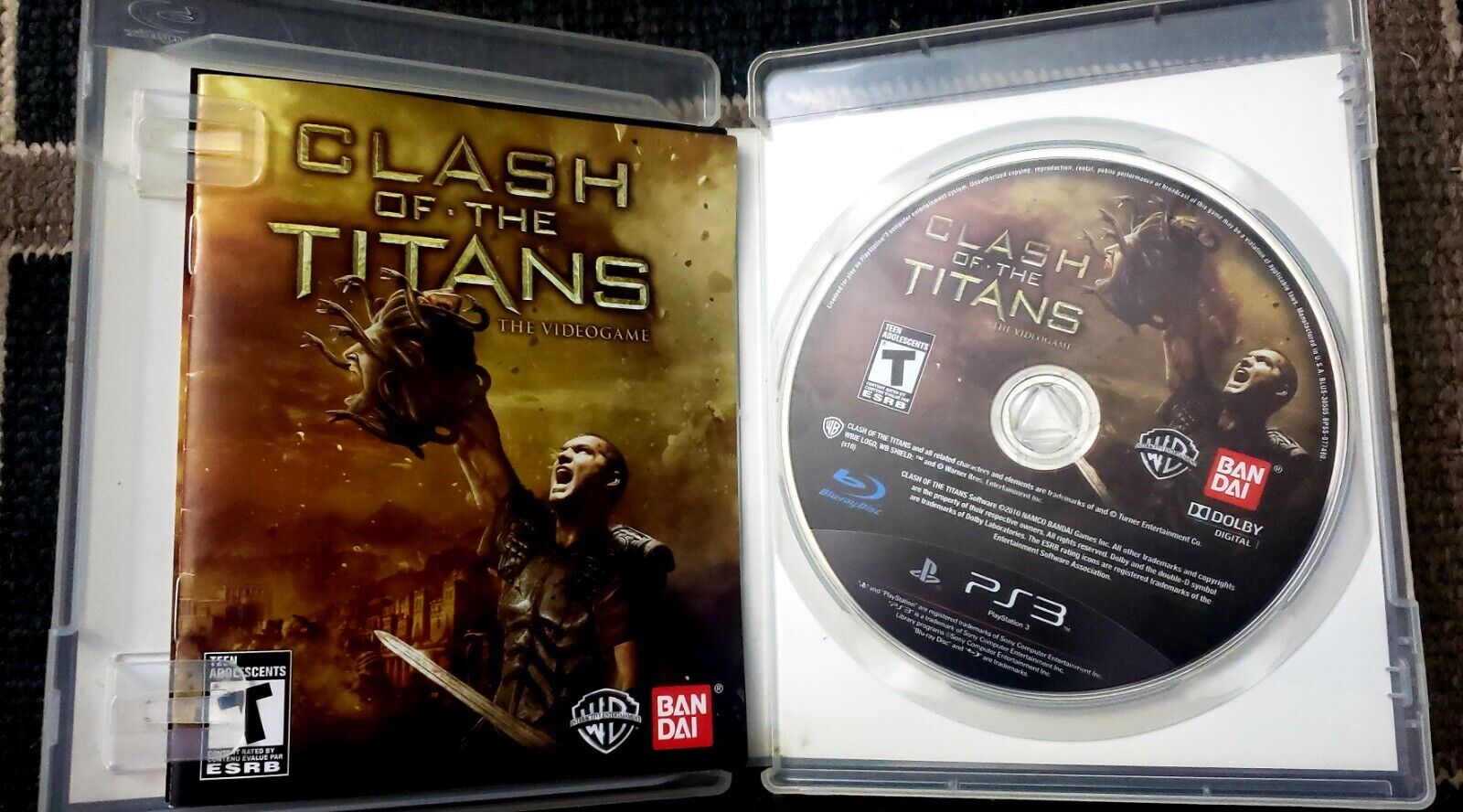 BLUS30505 - Clash of the Titans: The Videogame