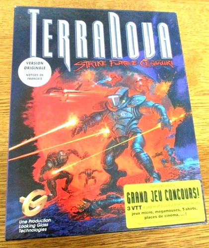Terra Nova-Strike Force Centauri-PC Game-Original Version-Guide Français-1996
