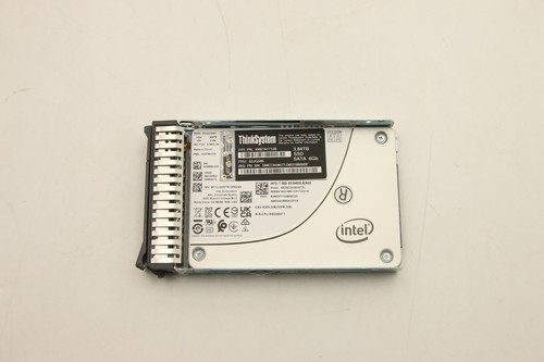 NEW 02JG585 4XB7A17128 Lenovo ThinkSystem 2.5" 3.84TB Mixed Use SATA 6Gb HS SSD - Picture 2 of 9