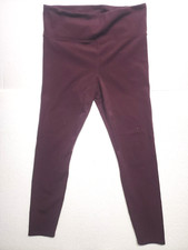 Joy Lab Leggings Women Large Maroon Gym Yoga Pocket Activewear High Rise Pants